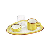 Set pentru servit cafea din porțelan Sun